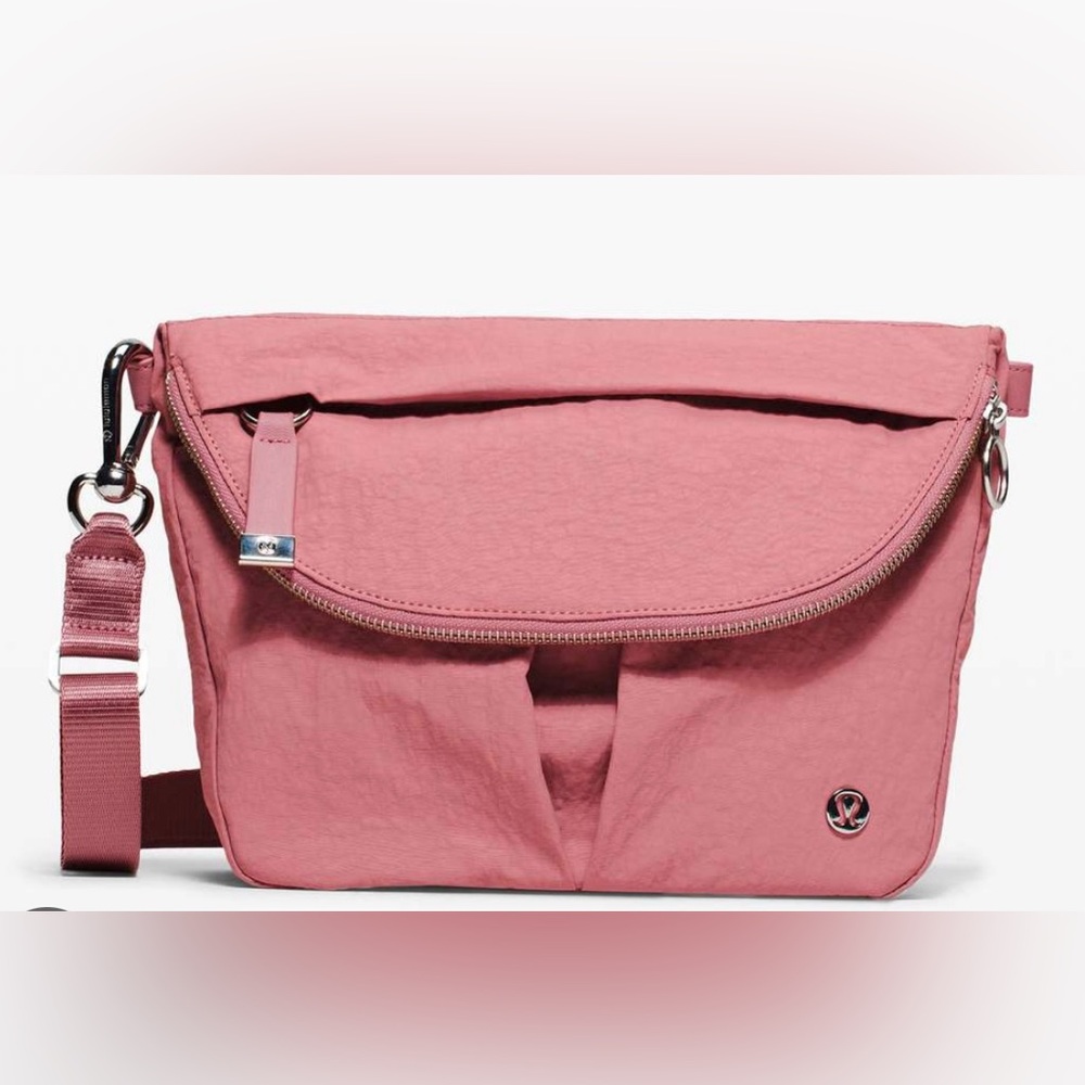 Lululemon All Night Festival Bag 5L - Cherry tint/Deco Pink